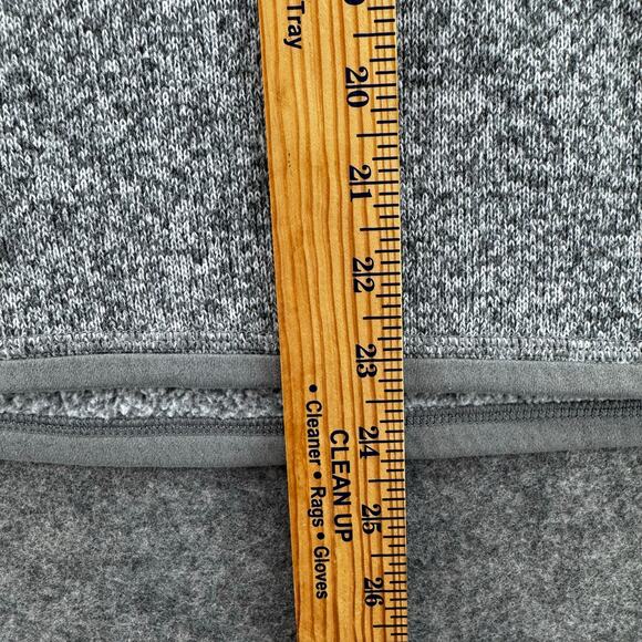 Patagonia Womens Better Sweater Size M Gray 1/4 Zip Pullover Outdoor Sports - Picture 11 of 12